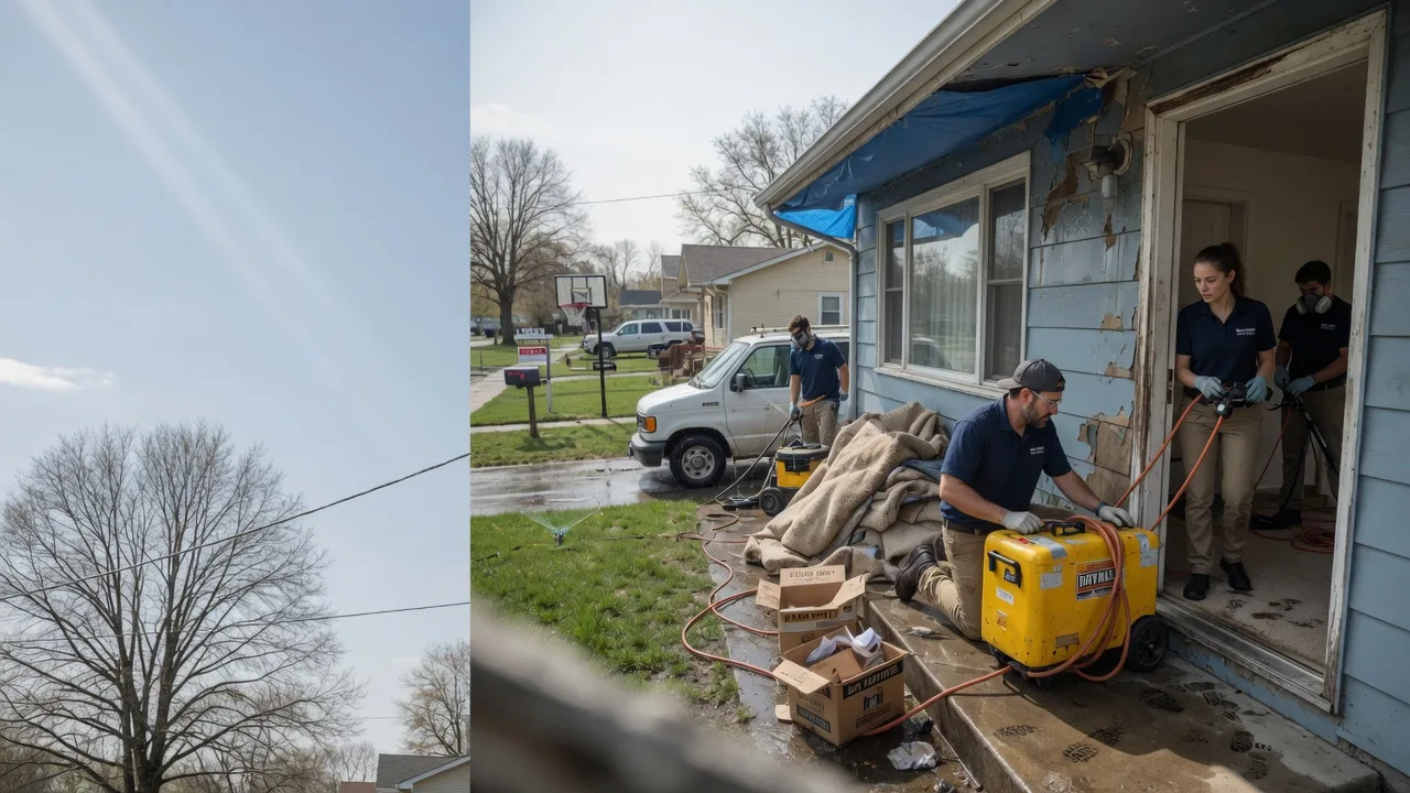 Basement Flood Cleanup in Hiram, OH near me